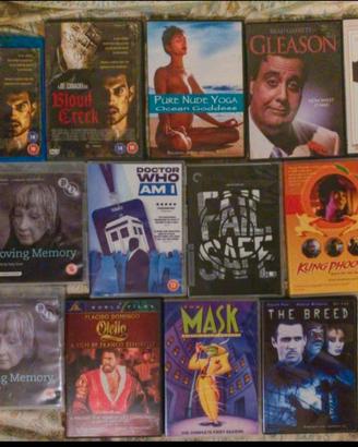 Collezione di DVD e Blu-Ray