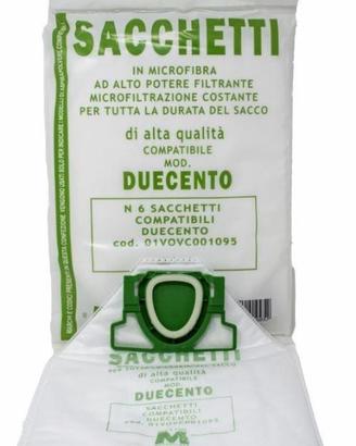 6 Sacchetti Compatibili per folletto VK220 Vk220s