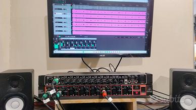 Interfaccia audio Behringer UMC1820 +ADA8200 Ultra