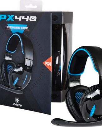 Cuffie gaming a padiglione Indeca PX-440 per PS4
