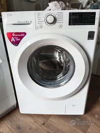 lavatrice lg 8 kg ben tenuta
