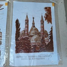 Disegni scorci di Padova