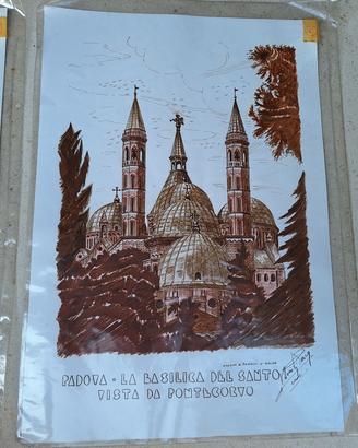 Disegni scorci di Padova