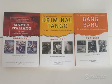 Lotto 3 Libri true crime Mambo Italiano - Kriminal