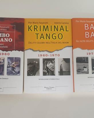 Lotto 3 Libri true crime Mambo Italiano - Kriminal