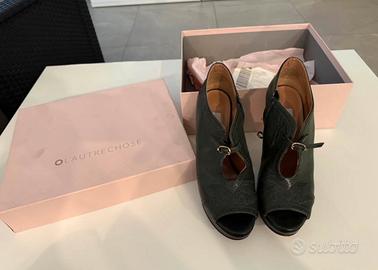 Scarpe O’Lautre Chose Marbella in pelle verdescuro