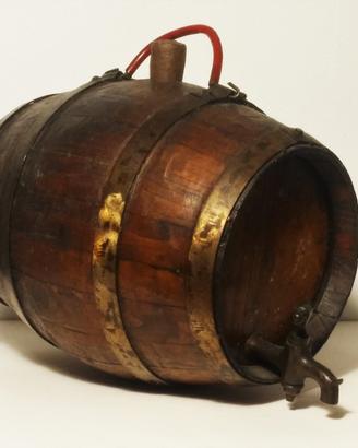 Botte in legno, barile vintage arredamento rustico