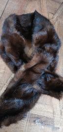 scaldacollo + cappello visone