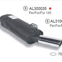 Scarico sportivo CSC Alfa Romeo 146 boxer