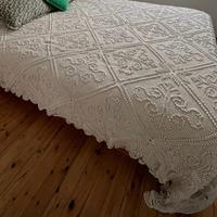 copriletto matrimoniale all uncinetto 