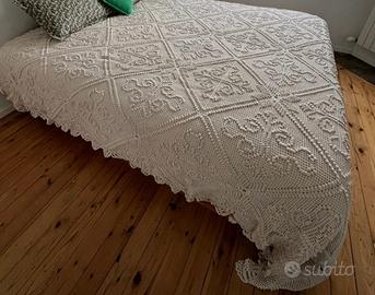 copriletto matrimoniale all uncinetto 