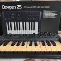 Tastiera USB MIDI controller M-AUDIO Oxygen 25