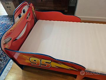 Letto bambini Cars con materasso