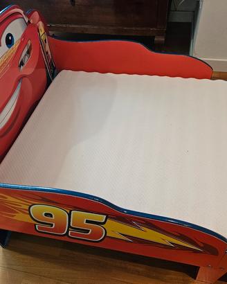 Letto bambini Cars con materasso