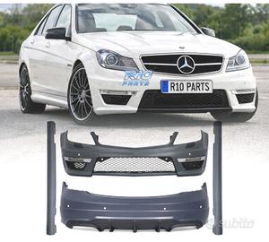 KIT CARROZZERIA MERCEDES C W204 11-15 LOOK AMG C63