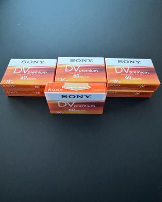 7 cassette NUOVE SONY Mini DV Premium 60min/LP:90