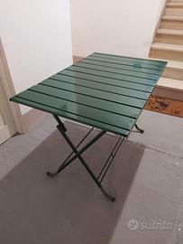 TAVOLO RETTANGOLARE PIEGHEVOLE da giardino