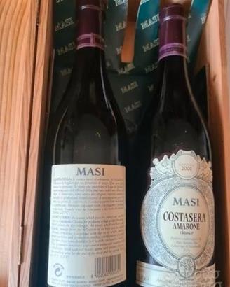 Due rare bottiglie Vino Masi Costasera Amarone