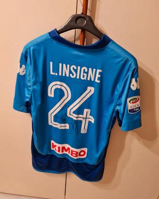 Maglia Napoli 201/18 Insigne autografata