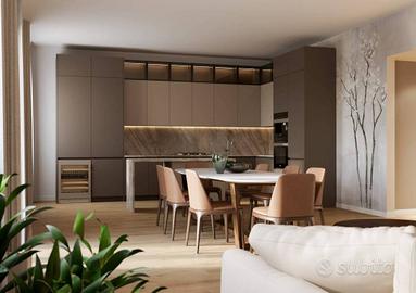 Appartamento di 127 m² con 4 locali e box auto a M