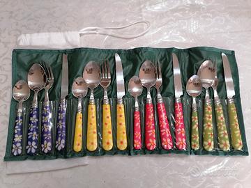 set di 16  posate naj oleari nuove vintage 