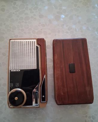 Mini giradischi Mo-El Milano Ged 33/45 anni '60