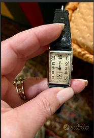 PREGIATOorologioOMEGAtankARTdecoARGENTATOanni'20