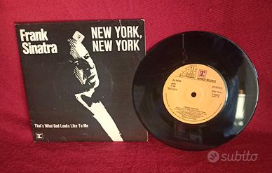 45 giri,Sinatra New York New York, stampa greca.