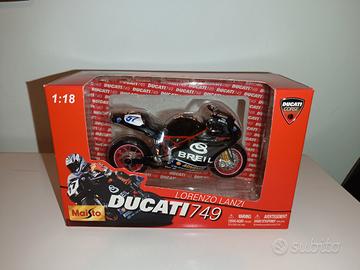 Ducati 749 SBK Lorenzo Lanzi 1:18 NUOVA