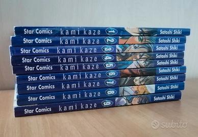 Lotto Manga Kamikaze 1/9  serie completa 