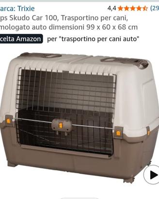 trasportino cane skudo car 100