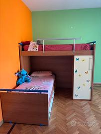 Cameretta bambini - letto a castello