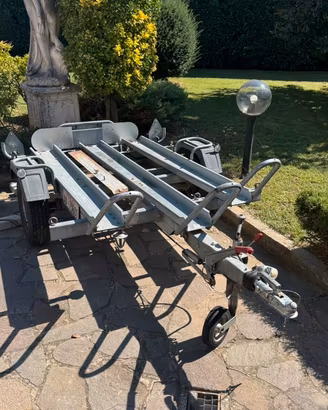 Carrello portamoto cresci