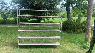 Porta gabbie acciaio inox