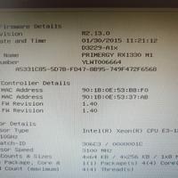 Server Rack Fujitsu PRIMERGY RX1330 M1