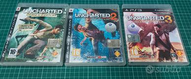 Uncharted 1,2e3 per Ps3