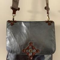 Borsa pelle vintage Nannini