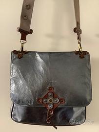 Borsa pelle vintage Nannini