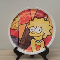 THE SIMPSONS PIATTI PIZZA