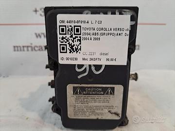 ABS TOYOTA Corolla Verso 2° Serie 445100F010 2ADF