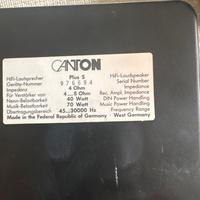 Canton coppia casse acustiche originali