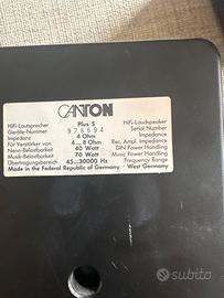 Canton coppia casse acustiche originali