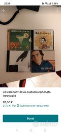 4 CD Radiohead + The Strokes + Levi's