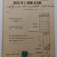 Documento antico 1933