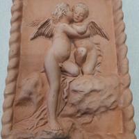 Quadro tegola In Terracotta Da parete