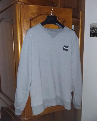 maglia grigio, tg M,manica lunga. Boxer de rues.