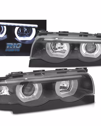 FARI BMW E38 94-01 ANGEL EYES LED NERO