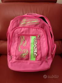 Zaino Seven rosa e verde fluo