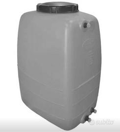 Serbatoio 500 Litri Acqua Potabile Quadro Vertical