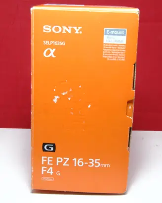 Sony FE 16-35mm F4 G PZ Lens SELP1635G